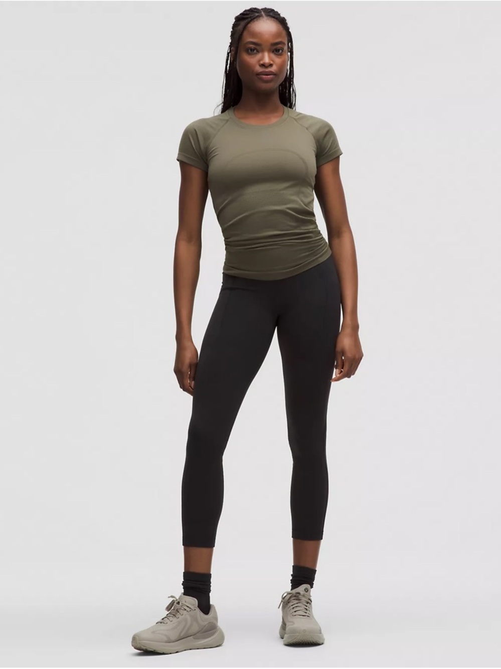 Lululemon 25” Black Water Repellent Training Leggings